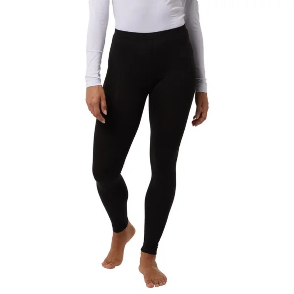 32 DEGREES Ladies' Base Layer Heat Pant XL Black Warm Under Layer EUC